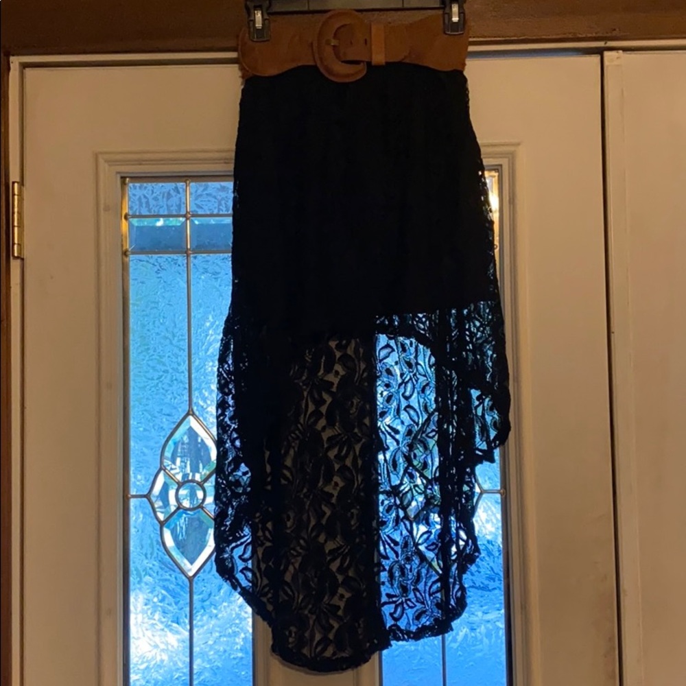 Rue21 Lace High-Low Skirt